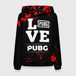 Женская толстовка PUBG Love Классика