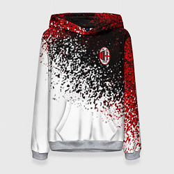 Женская толстовка Ac milan краска