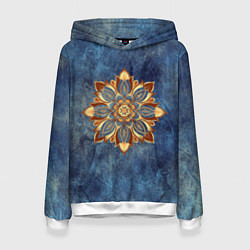 Женская толстовка Мандала-цветок
