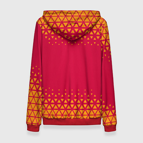 Женская толстовка Рома roma абстракция / 3D-Красный – фото 2