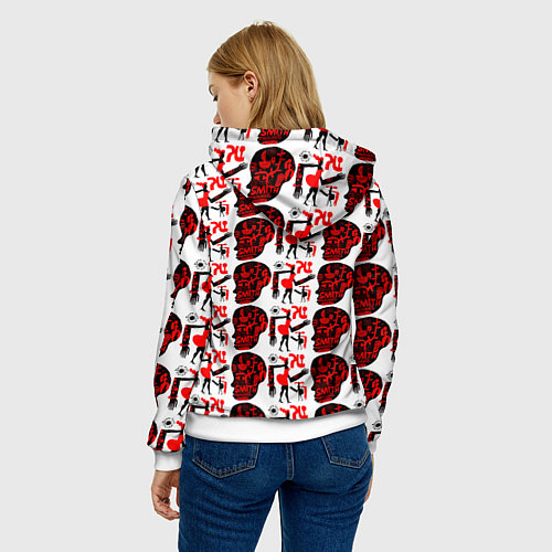 Женская толстовка BESSIE SMITH / 3D-Белый – фото 4