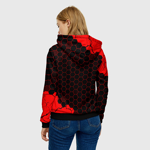 Женская толстовка FNAF Love Классика / 3D-Черный – фото 4