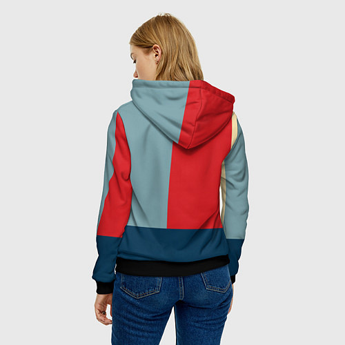 Женская толстовка YES WE CAN T / 3D-Черный – фото 4