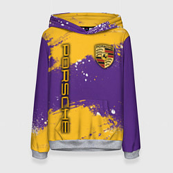 Женская толстовка PORSCHE- LAKERS COLORS