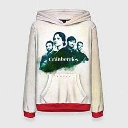 Толстовка-худи женская Roses - The Cranberries, цвет: 3D-красный