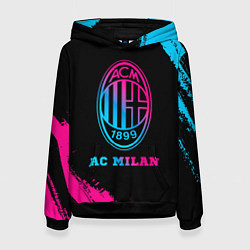 Женская толстовка AC Milan - neon gradient