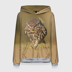 Женская толстовка Штош - мем - совёнок