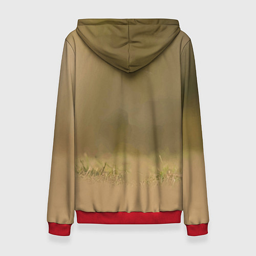 Женская толстовка Штош - мем - совёнок / 3D-Красный – фото 2