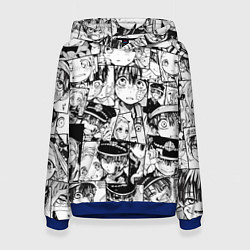 Женская толстовка Туалетный мальчик Ханако кун паттерн