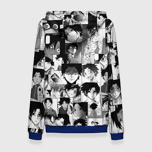 Женская толстовка Урума Сюн / 3D-Синий – фото 2