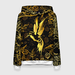 Женская толстовка Золотая колибри