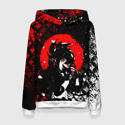 Женская толстовка Куки шинобу - Мрачный Геншин