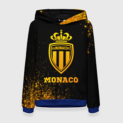 Женская толстовка Monaco - gold gradient