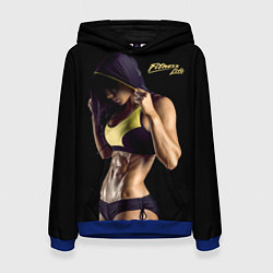 Женская толстовка Fitness lifeФитнес жизнь