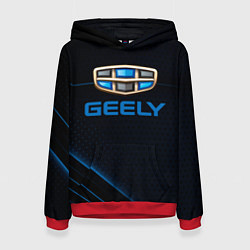 Женская толстовка Geely Абстракция карбон