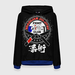 Женская толстовка Jiujitsu brazilian splashes logo