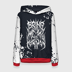 Женская толстовка Bring Me the Horizon краска