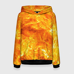 Женская толстовка Бушующий огонь
