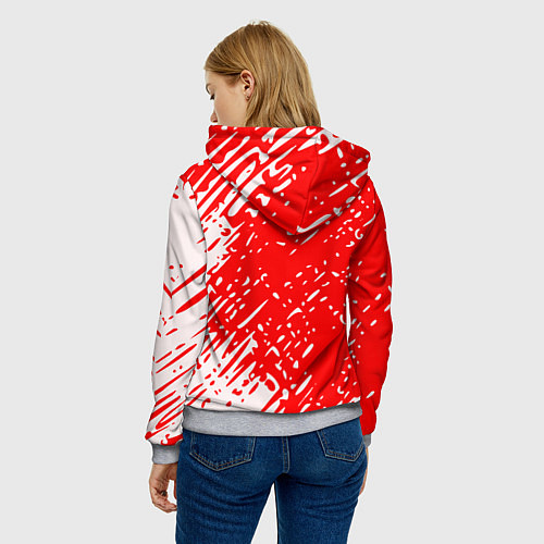 Женская толстовка Elderborn краска / 3D-Меланж – фото 4