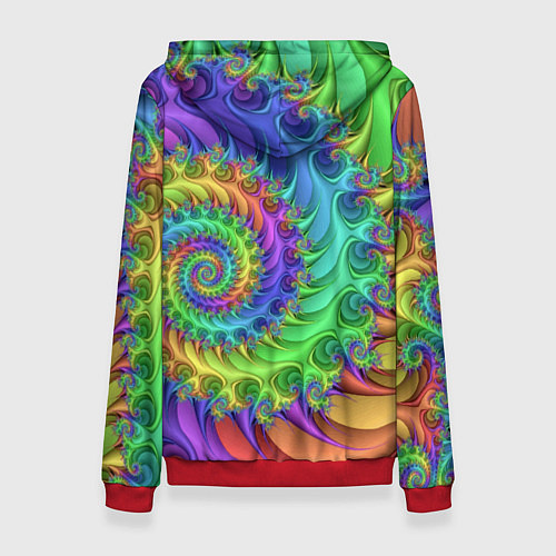 Женская толстовка Mario Party - Team of heroes / 3D-Красный – фото 2