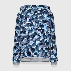 Женская толстовка Новогдние кролики