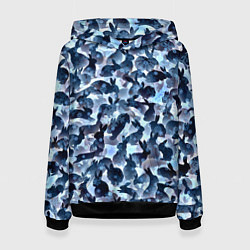 Женская толстовка Новогдние кролики