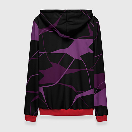 Женская толстовка Ева-01 / 3D-Красный – фото 2