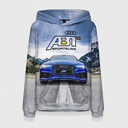 Женская толстовка Audi ABT - sportsline на трассе