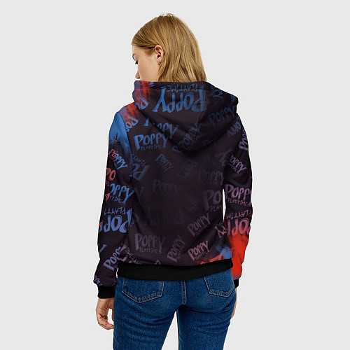 Женская толстовка Хаги Ваги AR / 3D-Черный – фото 4