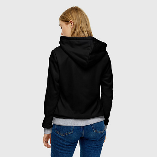 Женская толстовка Грозная Джесси / 3D-Меланж – фото 4