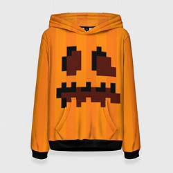 Женская толстовка Тыква - Майнкрафт - Хеллоуин