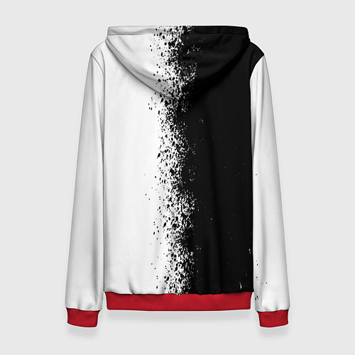 Женская толстовка Северный компас Вегвизир / 3D-Красный – фото 2