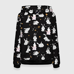 Женская толстовка Звездочки и крольчата