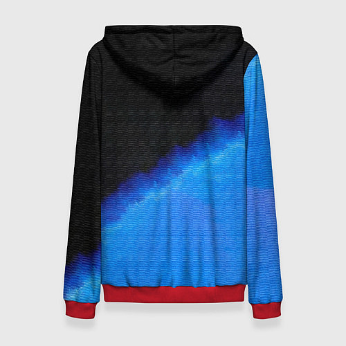 Женская толстовка Агата Кристи Ураган / 3D-Красный – фото 2