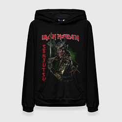 Женская толстовка Iron Maiden Senjutsu samurai