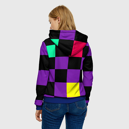 Женская толстовка FIRM прямо из 80х / 3D-Синий – фото 4