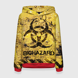 Женская толстовка Danger biohazard