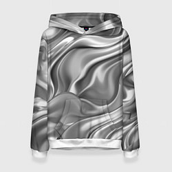 Женская толстовка Плавленное серебро