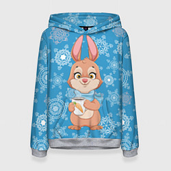 Женская толстовка Морковный кофе