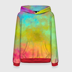 Женская толстовка Разноцветная бумага