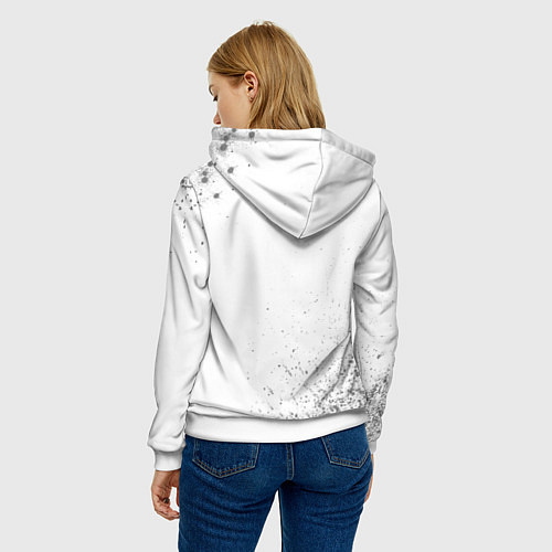 Женская толстовка Лучший таксист - всех времён и народов / 3D-Белый – фото 4