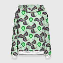 Женская толстовка Зеленая капля