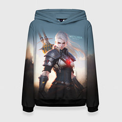 Женская толстовка The Witcher girl art