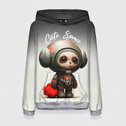Женская толстовка Cute Space