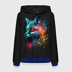 Женская толстовка Неоновая лисичка