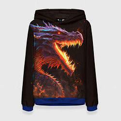 Женская толстовка Огненный дракон