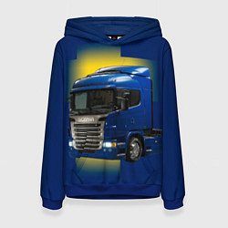 Женская толстовка Scania truck