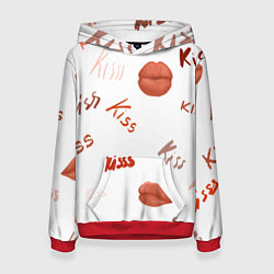 Женская толстовка Поцелуйчики