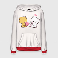 Женская толстовка Плюшевое признание в любви