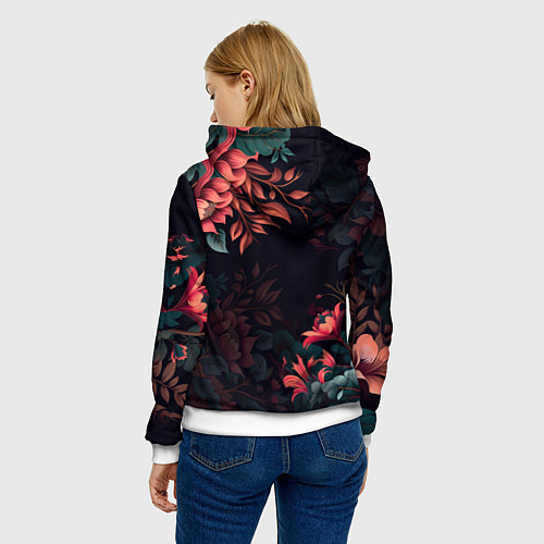 Женская толстовка Cамая прекрасная Татьяна / 3D-Белый – фото 4